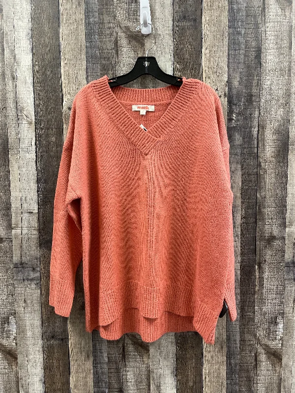 Sweater By Cme In Orange, Size: M