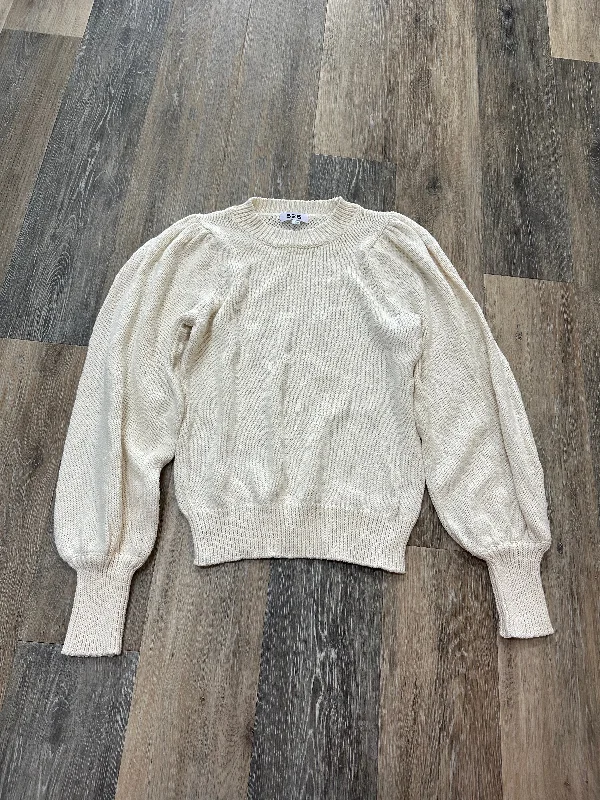 Sweater By 525 America In Cream, Size: M