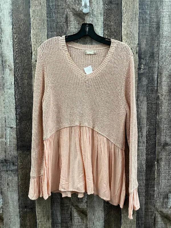 Sweater By Altard State In Pink, Size: L