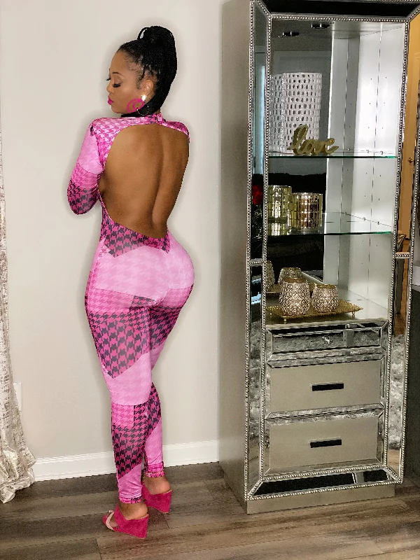 Pink no Panther Jumpsuit