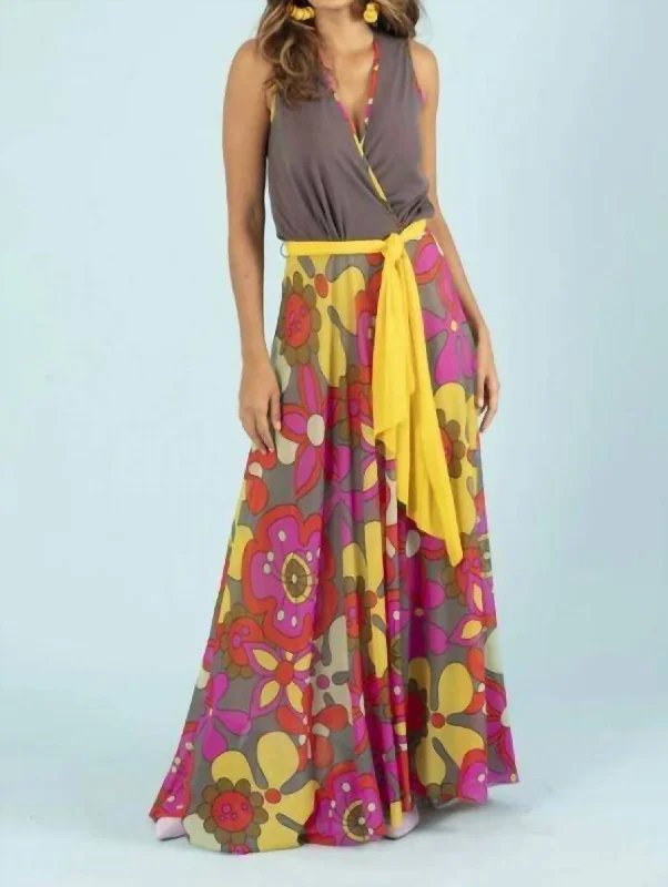 Retro Maxi In Pink