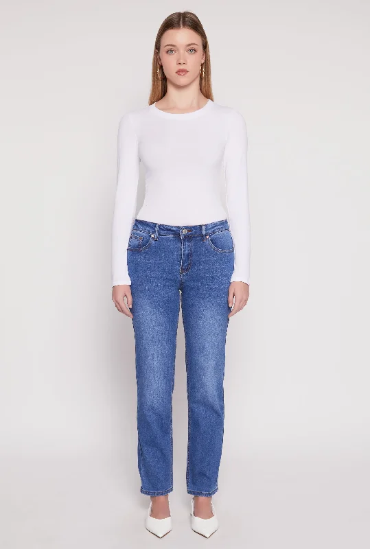 WAX Whiskered Straight Jeans