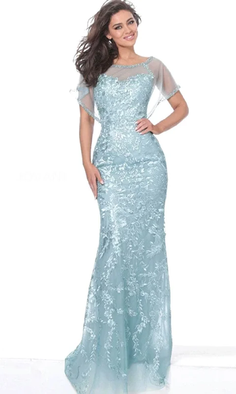 Jovani 04458 - Embroidered Illusion Formal Dress