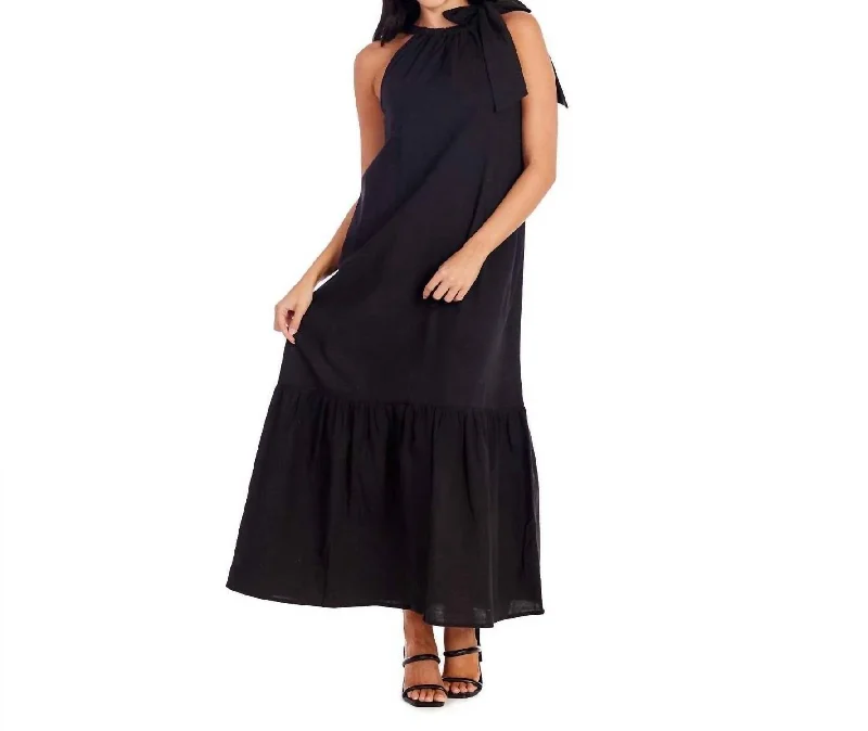 Julip Maxi Dress In Black