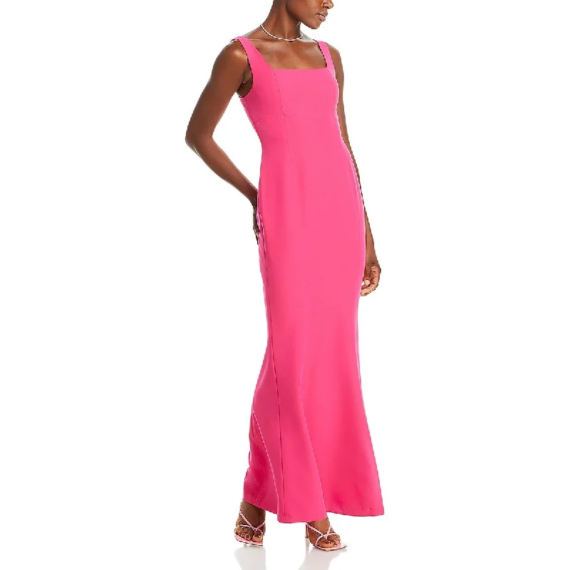 Womens Sleeveless Maxi Evening Dress