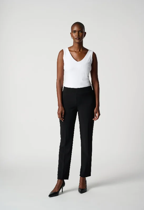 Slim Mid-rise Trousers