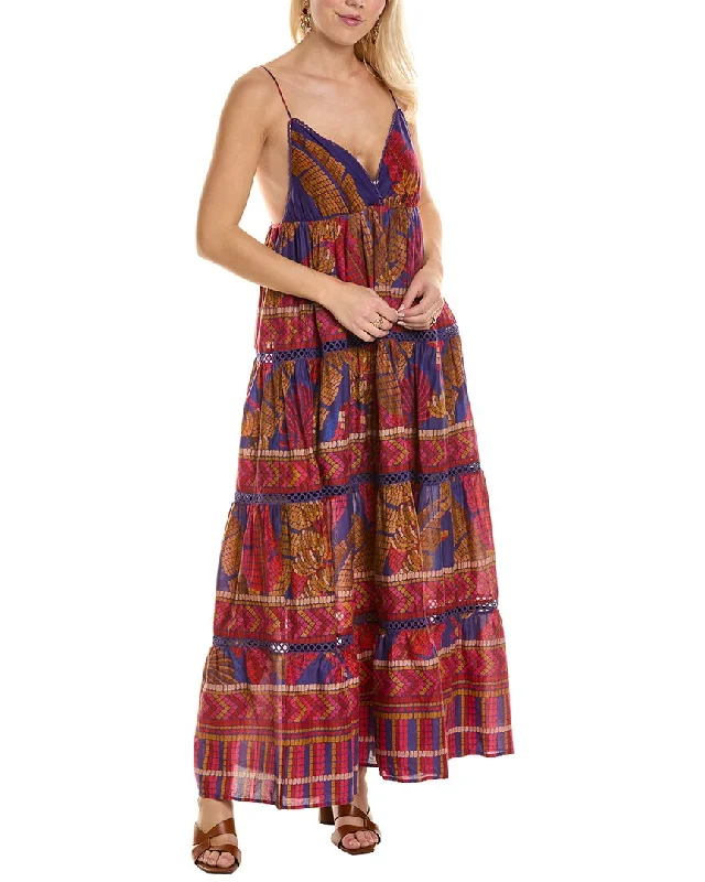 FARM Rio Tiered Maxi Dress