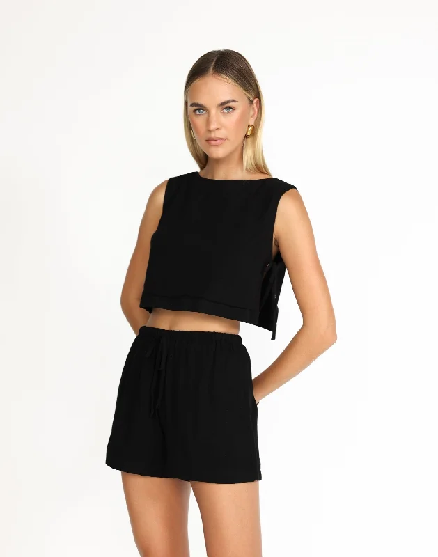 Sabrina Top (Black)