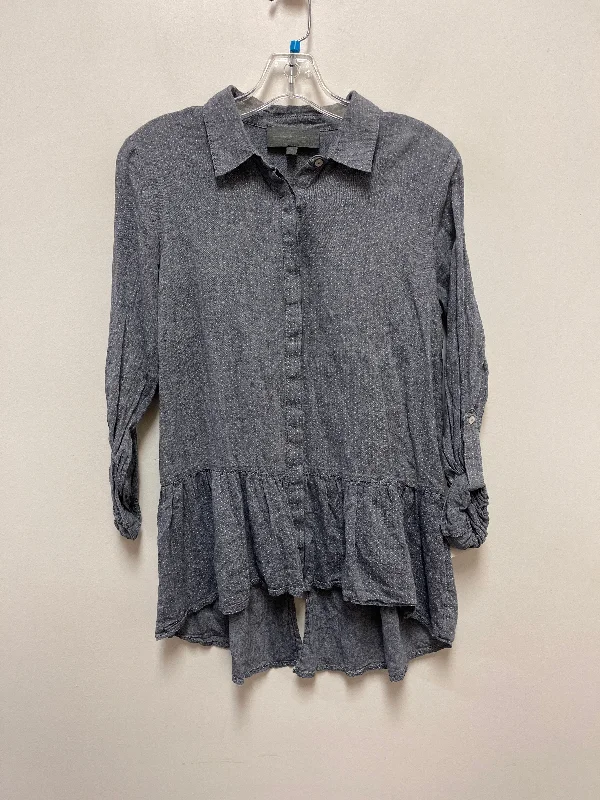 Tunic Long Sleeve By Sunday In Brooklyn In Blue, Size: S